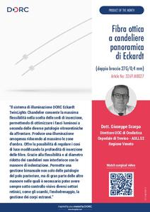 Fibra ottica a candeliere panoramica di Eckardt 3269.MBD27 (Giuseppe Scarpa, Italy)